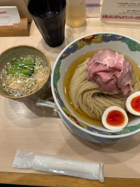 「特製鰹昆布水つけめん350g」@つけめん金龍の写真