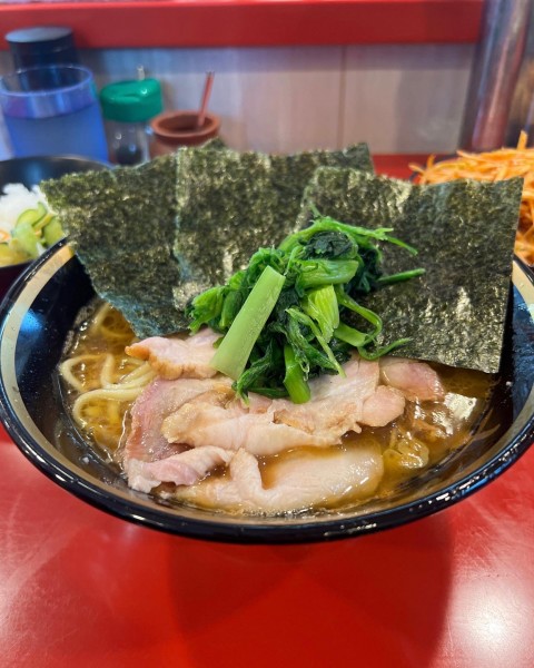 「チャーシューメン」@家系総本山 ラーメン吉村家の写真