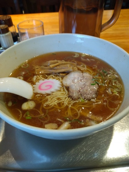 「中華そば　麺少なめ、かため」@保谷大勝軒の写真