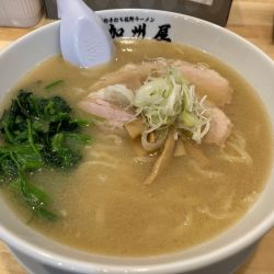 豚白湯ラーメン(醤油)