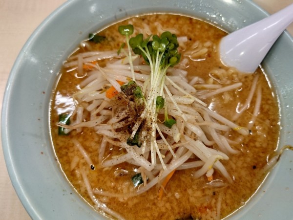 「味噌󠄀ラーメン　780円」@くるまやラーメン 東松山店の写真
