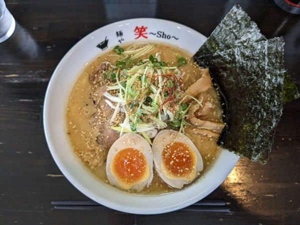 「特製みそらーめん（1,030円）」@麺や 笑 ～Sho～の写真