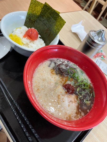 「Bセット」@IPPUDO NOODLE EXPRESS 静岡SA店の写真