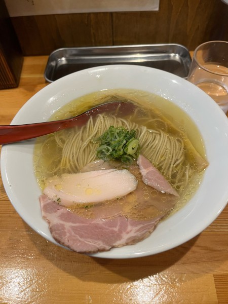 「塩そば」@自家製麺 竜葵の写真