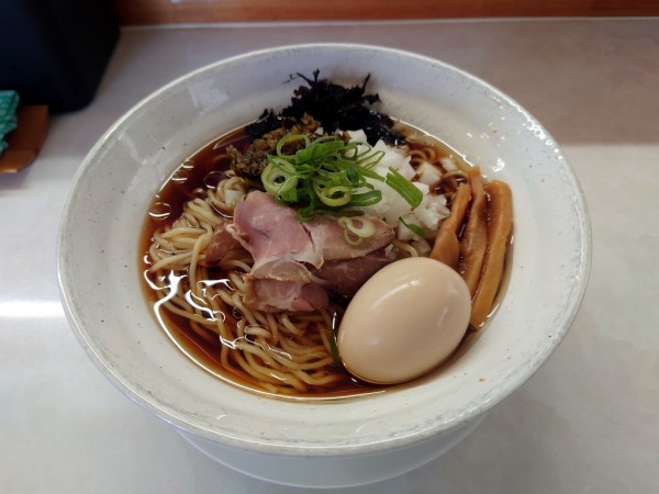 「限定 冷製魚介そば(大盛り)」@中華蕎麦 一無庵の写真