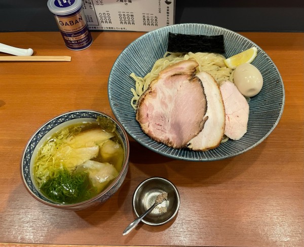 「淡麗特製つけ麺（塩）」@自家製手もみ麺 鈴ノ木の写真