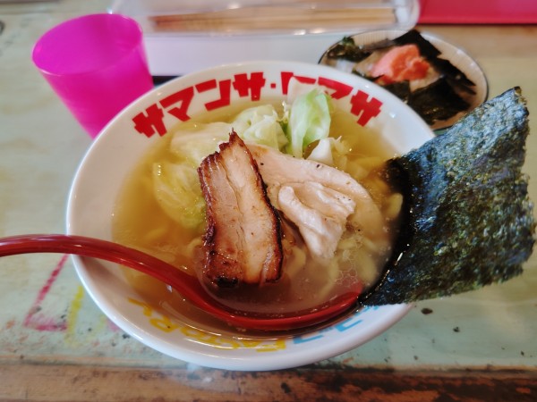 「朝ラー太麺６００円＆ノリ明太１５０円」@ハイデン.コッコFACTORYサマンサ・タマサの写真