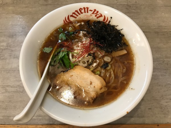 「さば醤油らーめん 900円」@らーめん酒場 福籠 通町店の写真