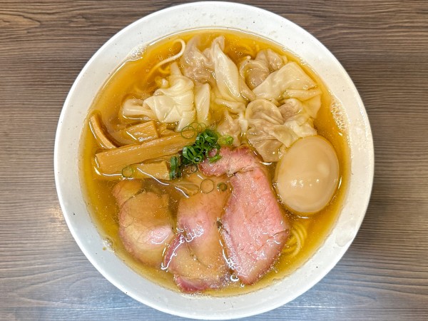 「★塩ワンタン麺🍜¥1,050」@中華そば さわの写真