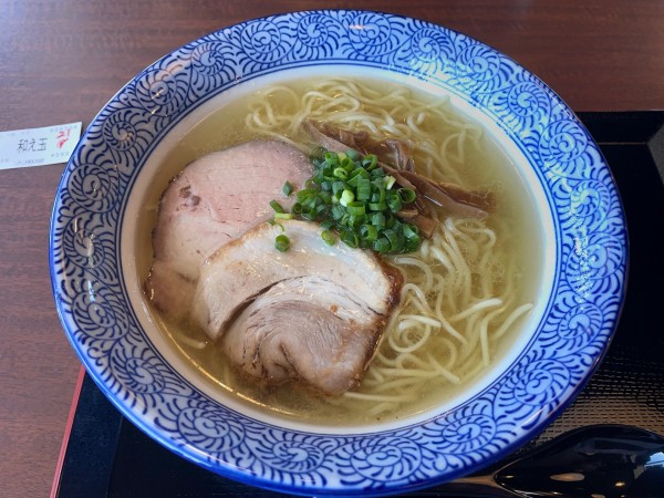 「コラボ塩ラーメン」@らーめん つけめん 大黒屋KAIの写真