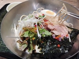 「豆乳冷麺(1,300)」@東京純豆腐 横浜ポルタ店の写真