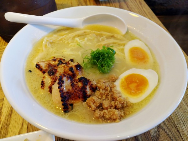 「特製鶏ポタラーメン（1,350円）」@OMORI鶏ポタBASEの写真
