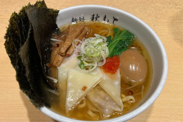 「特製塩らーめん+のり」@麺処 秋もとの写真