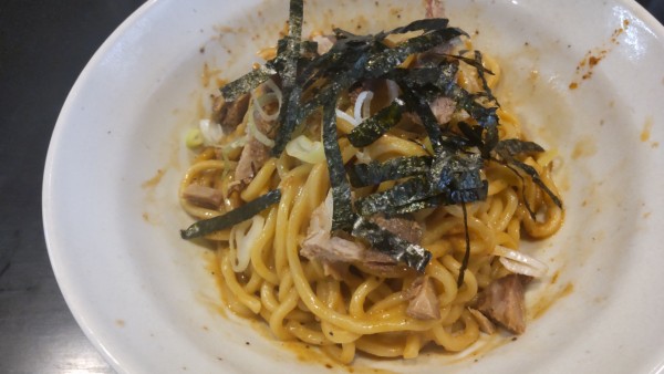 「汁なしタンタンメン600円」@松戸大勝軒の写真