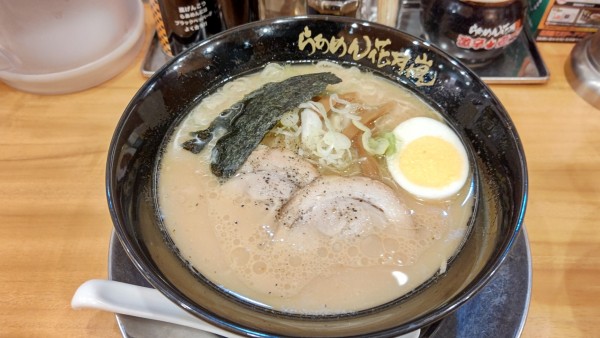 「嵐げんこつらぁめん（味噌）」@らあめん花月嵐 三ツ境店の写真