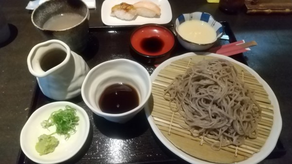 「本日のサービスセット（ざる）1000円」@田久の写真