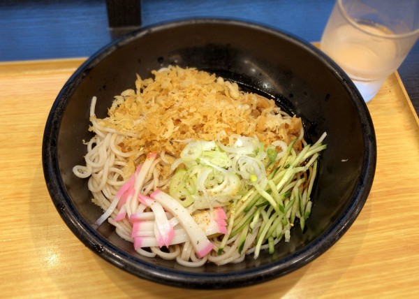 「冷したぬき(410円)」@小諸そば 新橋店の写真