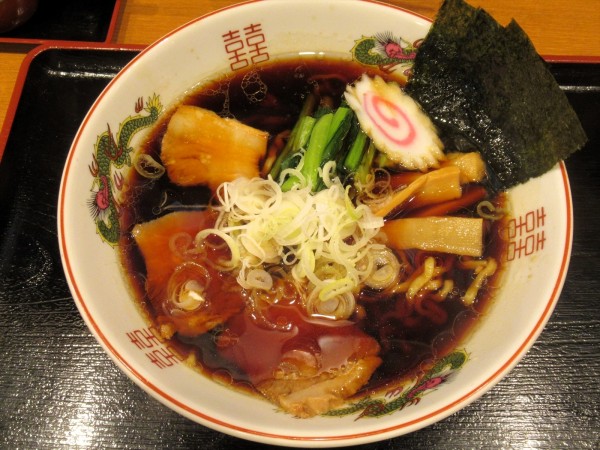 「會津黒中華そば（800円）」@會津黒中華の写真