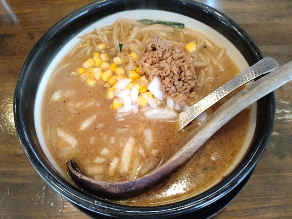 「味噌ラーメン　８５０円」@味噌ラーメン専門店 日月堂 三郷店の写真