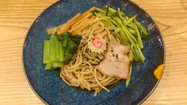 「冷やし中華(麺軽め）＋青菜」@らーめん 高尾の写真