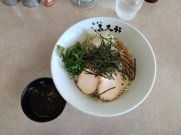 「限定 煮干し出汁のザル中華 700円」@出し屋五丈軒の写真