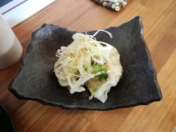 「水餃子(4個600円)」@みっかぼうずの写真