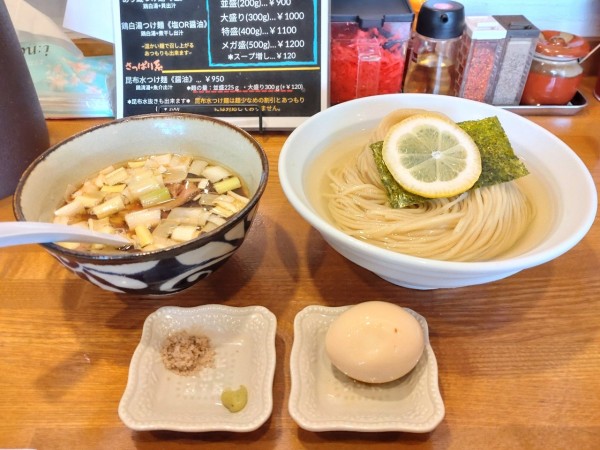 「昆布水つけ麺大盛　味玉」@麺Builder′sあり蔵の写真