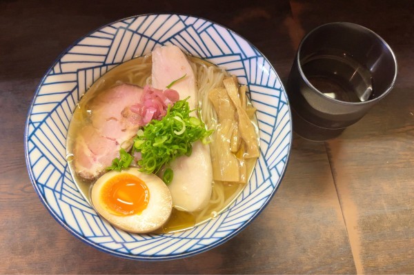 「冷やしらーめん & チャーシュー天ぷら丼(小)」@尼龍の写真