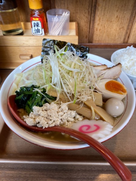 「特製佐野らーめん　大盛り」@佐野らーめん 利休の写真