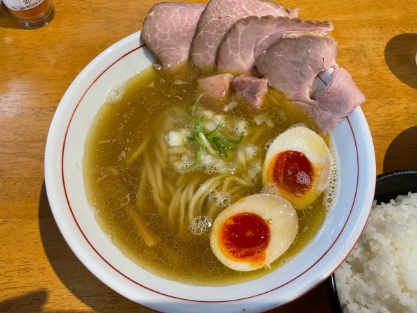 「特製中華そば塩」@麺食堂 88の写真