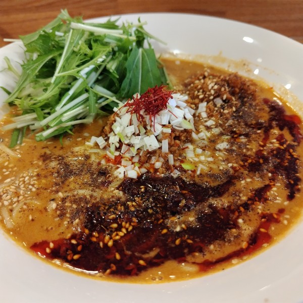 「全部のせセット1300円」@旨辛濃厚担担麺のお店 麺屋うさぎの写真