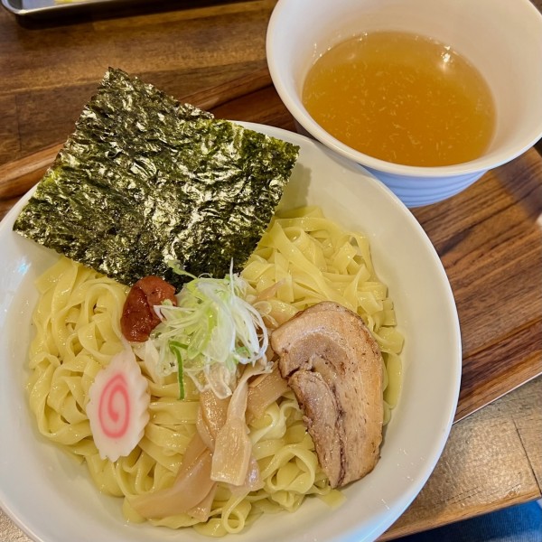 「比内地鶏の塩つけめん（中盛）」@麺処福吉 Higa-Tokoの写真