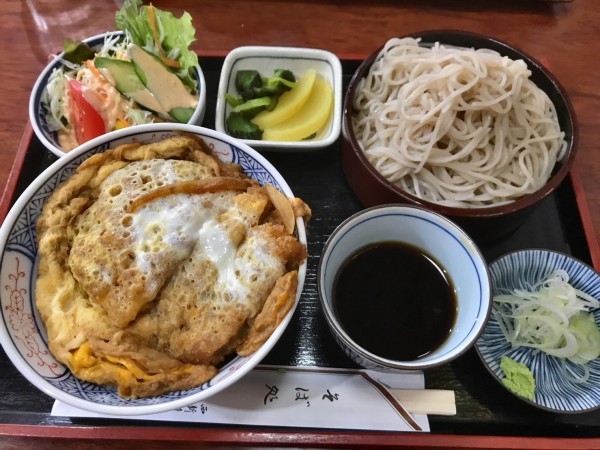 「カツ丼セット（￥900）」@蕎麦処 はせ川 西新井大師 本店の写真