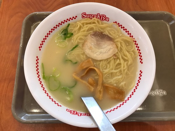 「ラーメン　390円」@スガキヤ イオンモールナゴヤドーム前店の写真