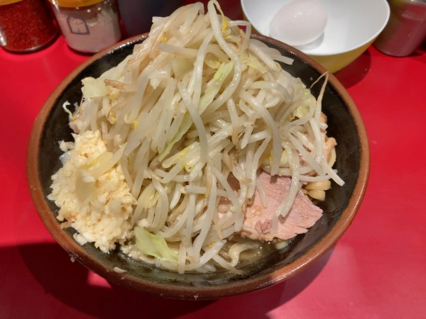 「ラーメン小(アブラーメン変更)」@ラーメン二郎 荻窪店の写真