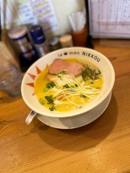 「鶏白湯」@ラーメン にっこうの写真