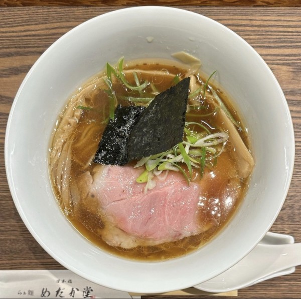 「醤油らぁ麺」@日本橋 らぁ麺 めだか堂の写真