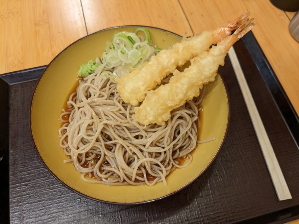 「イカ天そば」@いわもとQ 池袋店の写真