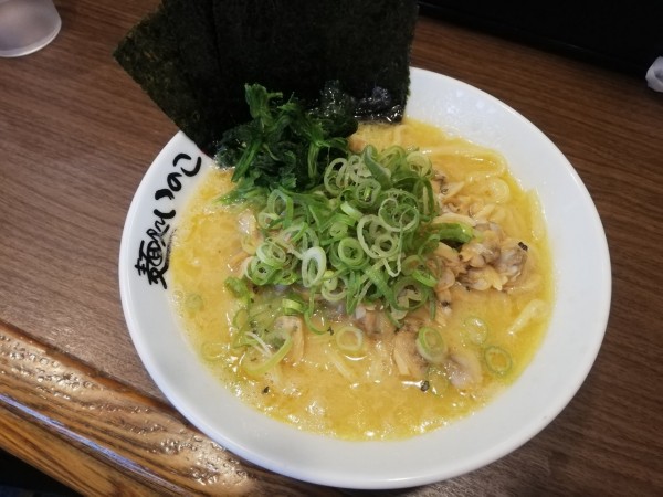 「あさりバターの塩ラーメン」@麺処いのこの写真