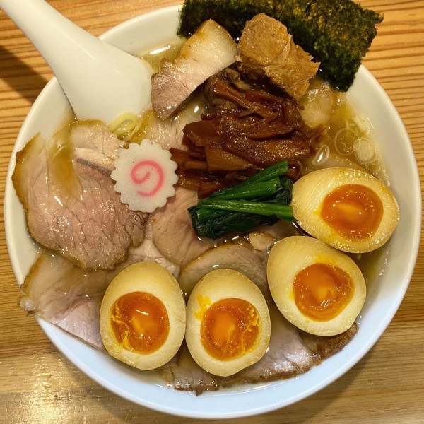 「しおチャーシューメン ¥1,400 味玉×2 ¥240」@オランダ軒の写真