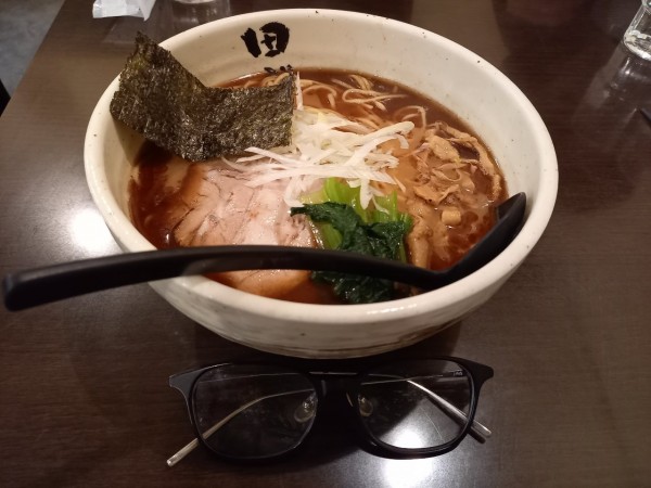 「本家田ぶしラーメン(大盛無料)」@麺処 田ぶし 横浜店の写真
