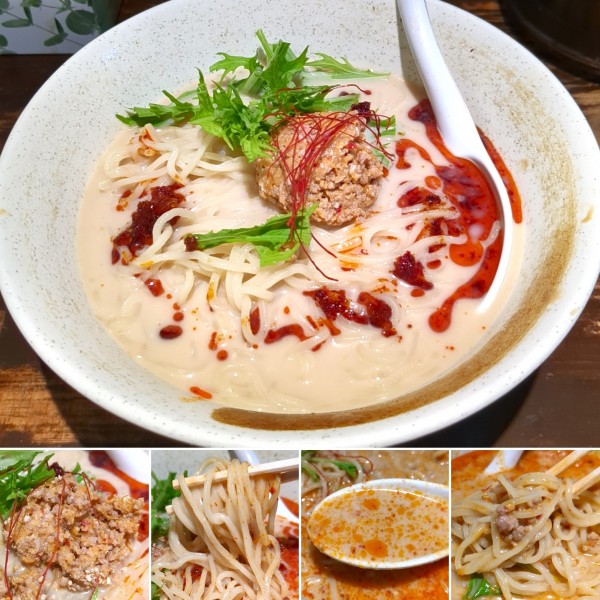 「冷やし担々麺(夏季限定)　900円」@濃厚鶏そば 麺屋武一 秋葉原店の写真