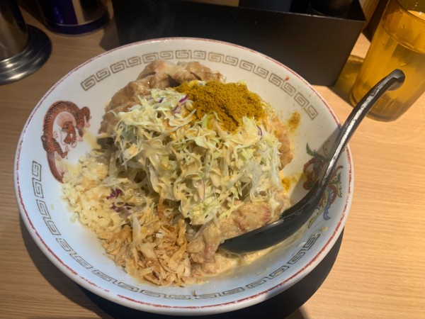 「ミニ豚冷やし中華」@ラーメン豚山 門前仲町店の写真