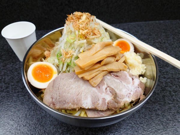 「ぴり辛のり塩汁なし」@らーめん 汁なし 兄貴んちの写真