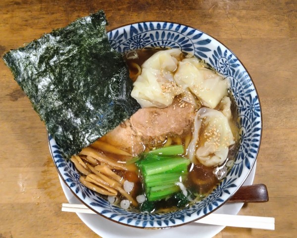 「わんたん麺」@らーめん ひよりの写真