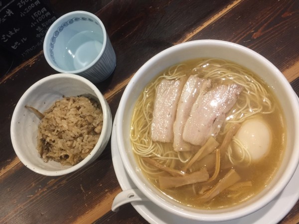 「塩ラーメン」@徳川町 如水 本店の写真