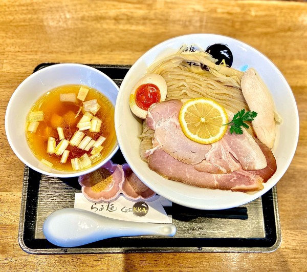 「昆布水つけ麺【塩】」@らぁ麺 GEKKAの写真