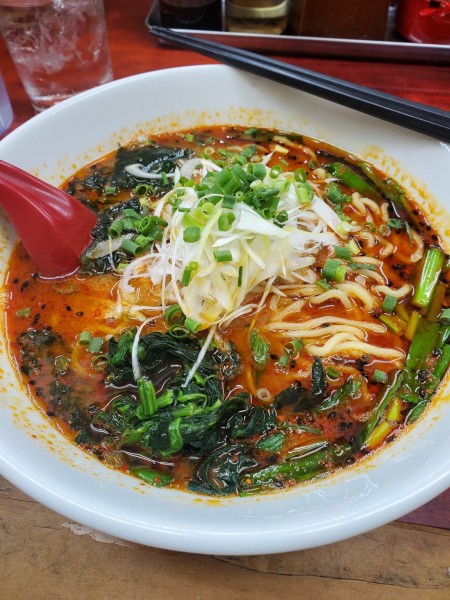 「味噌ドラたんたん麺辛さドラゴン級８５０円」@らーめん ドラごんちの写真