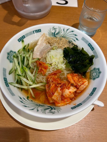 「冷麺640円」@日高屋 方南町駅前店の写真