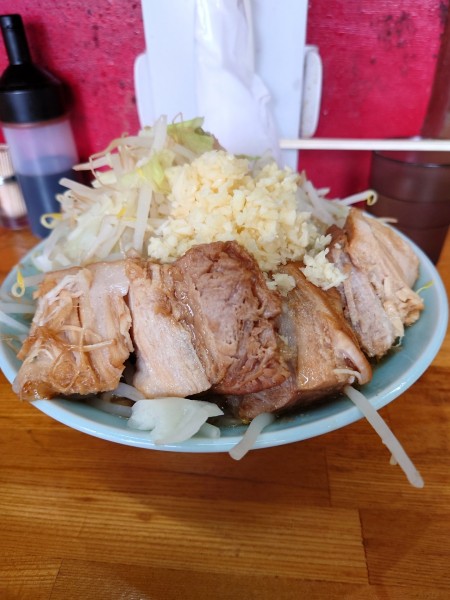 「チャーシュー麺  ニンニク」@ラーメン髭の写真